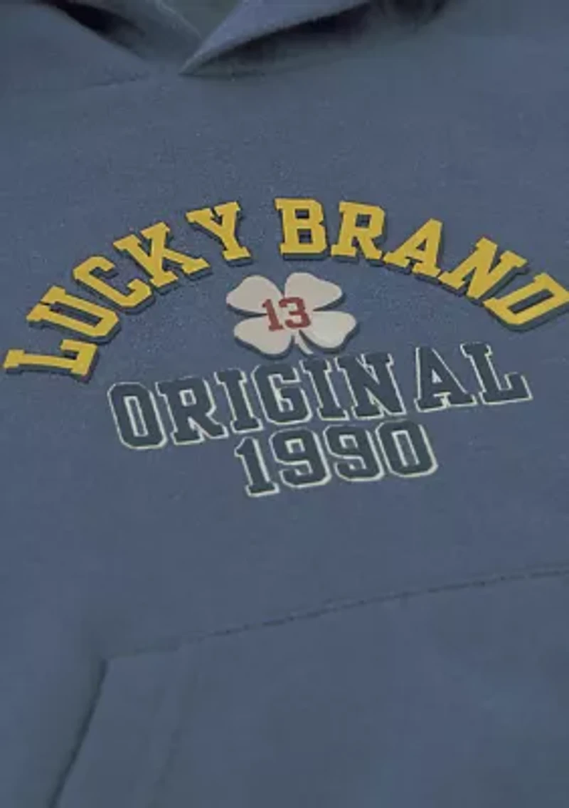 Boys 4-7 Fleece Hoodie and Cargo Jogger Set