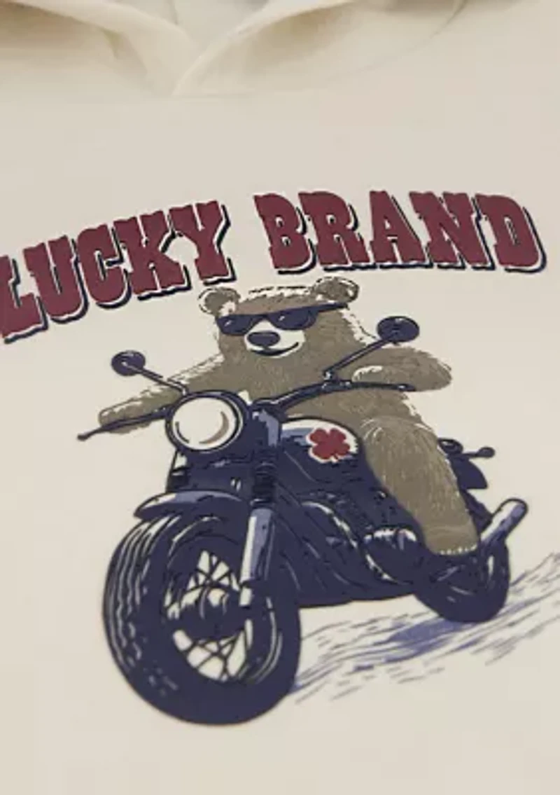 Boys 4-7 Bear Fleece Hoodie Set