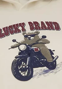 Boys 4-7 Bear Fleece Hoodie Set