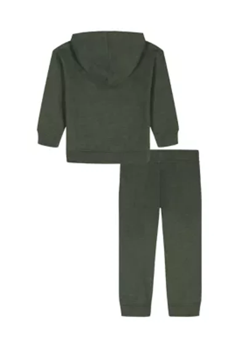 Boys 4-7 Logo Fleece Hoodie and Jogger Set