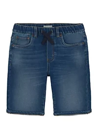 Boys 8-20 Knit Denim Shorts