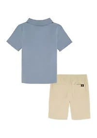 Boys 4-7 2-Piece Polo Set