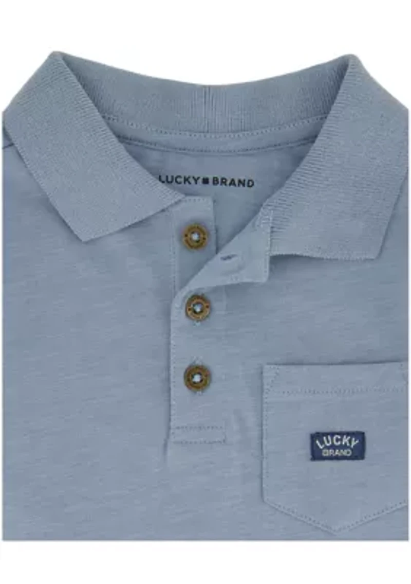 Boys 4-7 2-Piece Polo Set