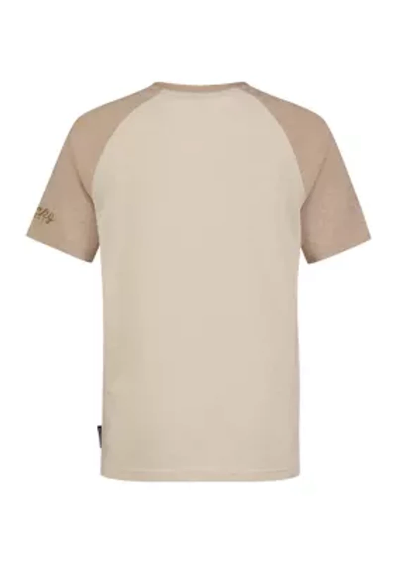 Boys 8-20 Raglan Henley T-Shirt
