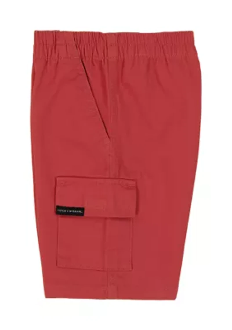 Boys 4-7 Graphic T-Shirt and Cargo Shorts Set