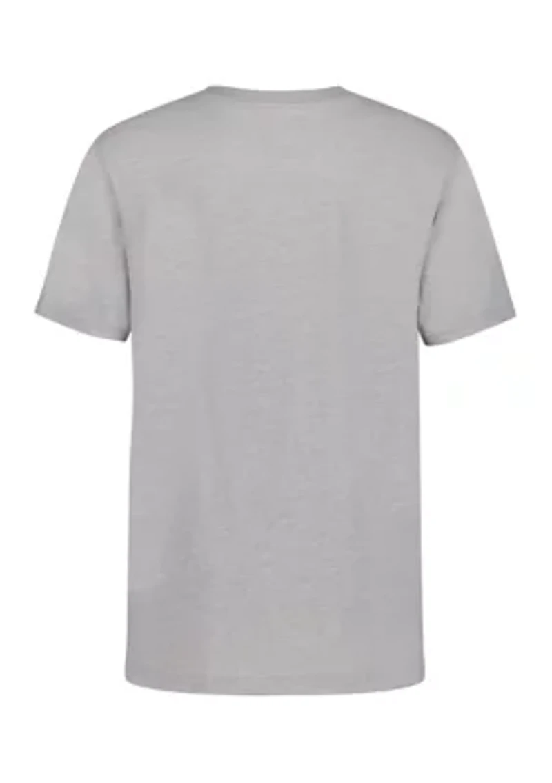 Boys 8-20 Short Sleeve Wavy Flag Graphic T-Shirt