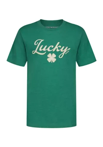 Boys 8-20 Four Leaf Clover Graphic T-Shirt