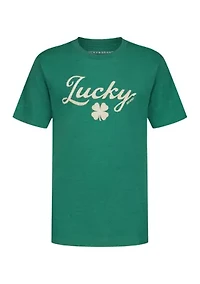 Boys 8-20 Four Leaf Clover Graphic T-Shirt