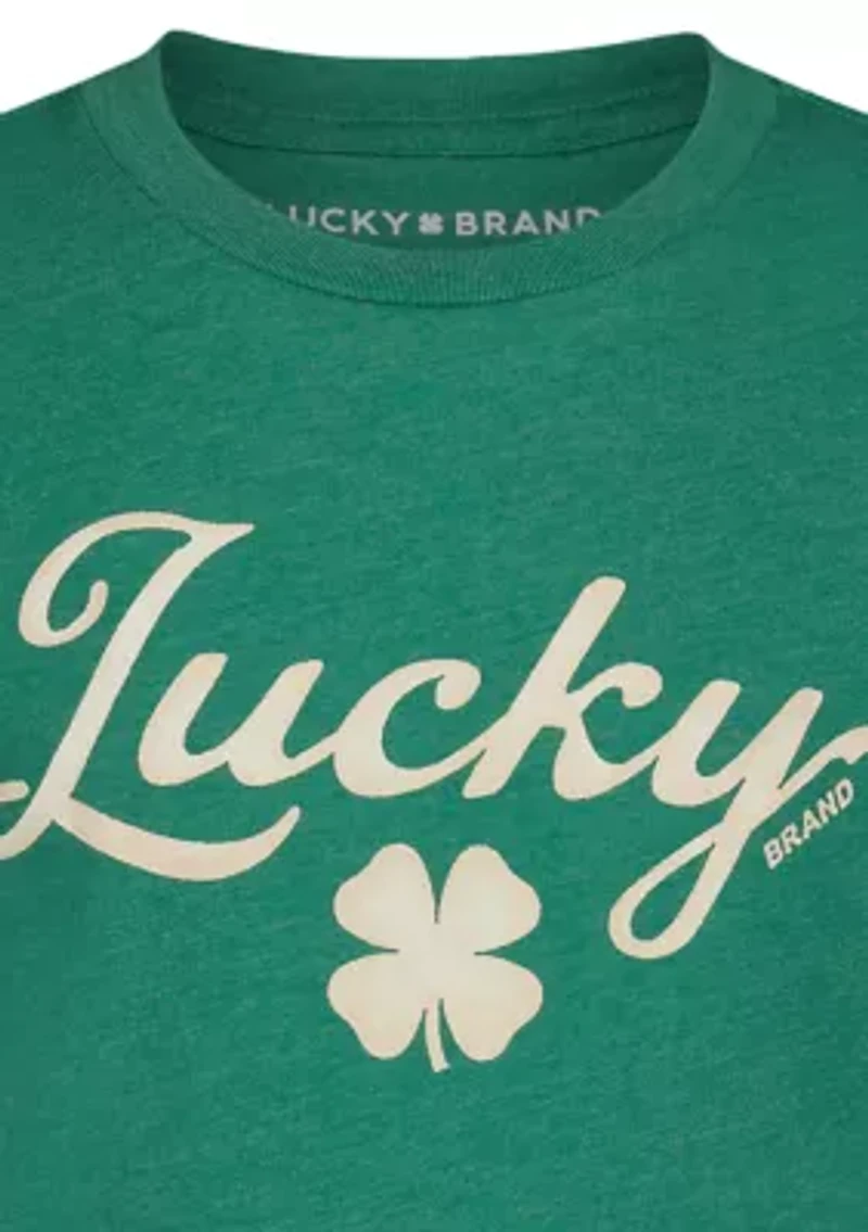 Boys 8-20 Four Leaf Clover Graphic T-Shirt