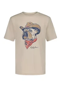 Boys 8-20 Western Pup Short Sleeve Graphic T-Shirt