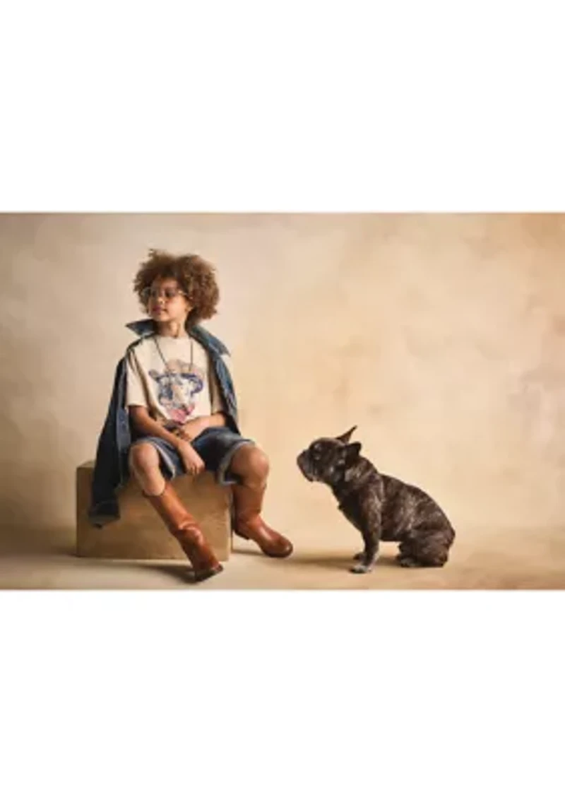 Boys 8-20 Western Pup Short Sleeve Graphic T-Shirt