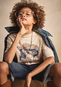 Boys 8-20 Western Pup Short Sleeve Graphic T-Shirt