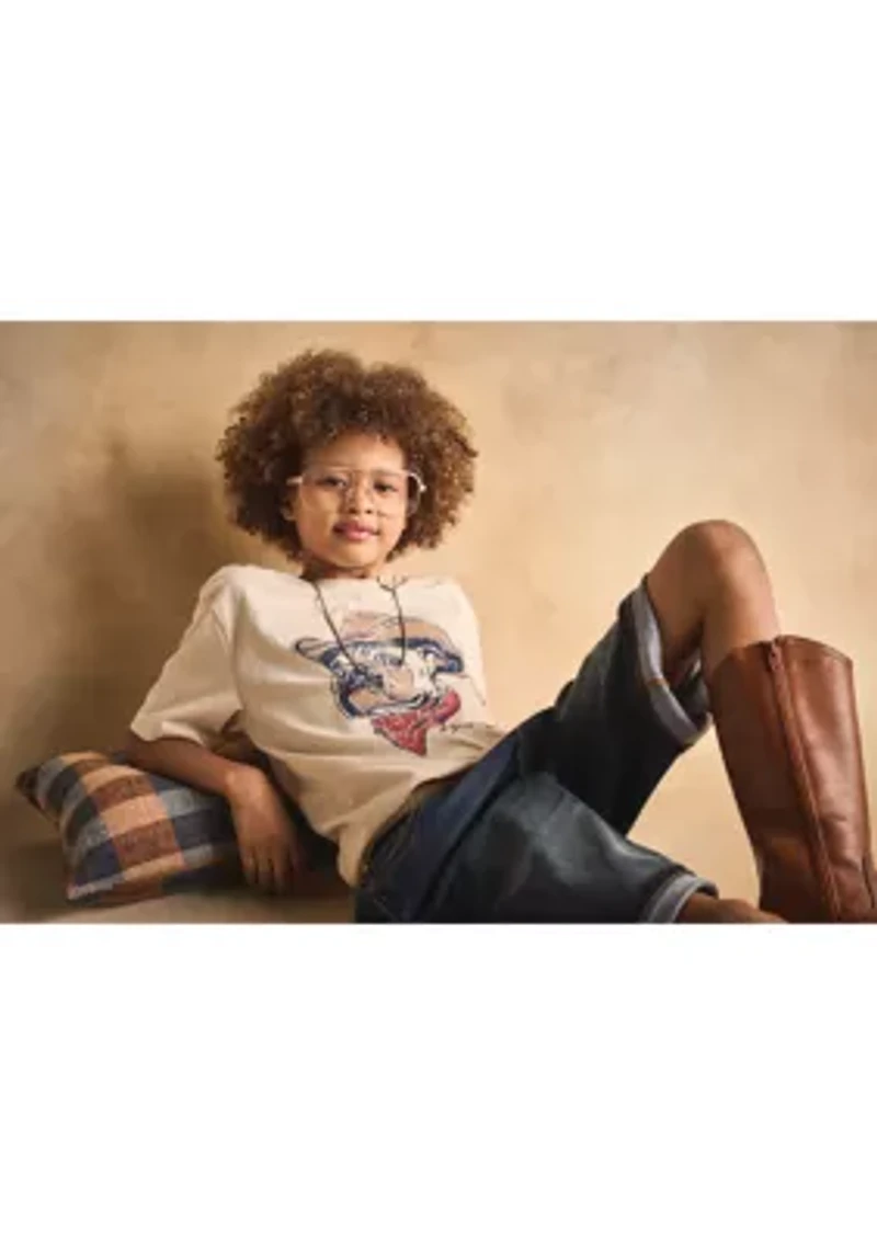 Boys 8-20 Western Pup Short Sleeve Graphic T-Shirt