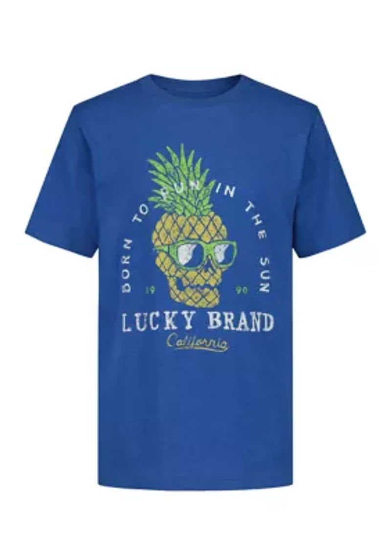 Boys 8-20 Pineapple Graphic T-Shirt
