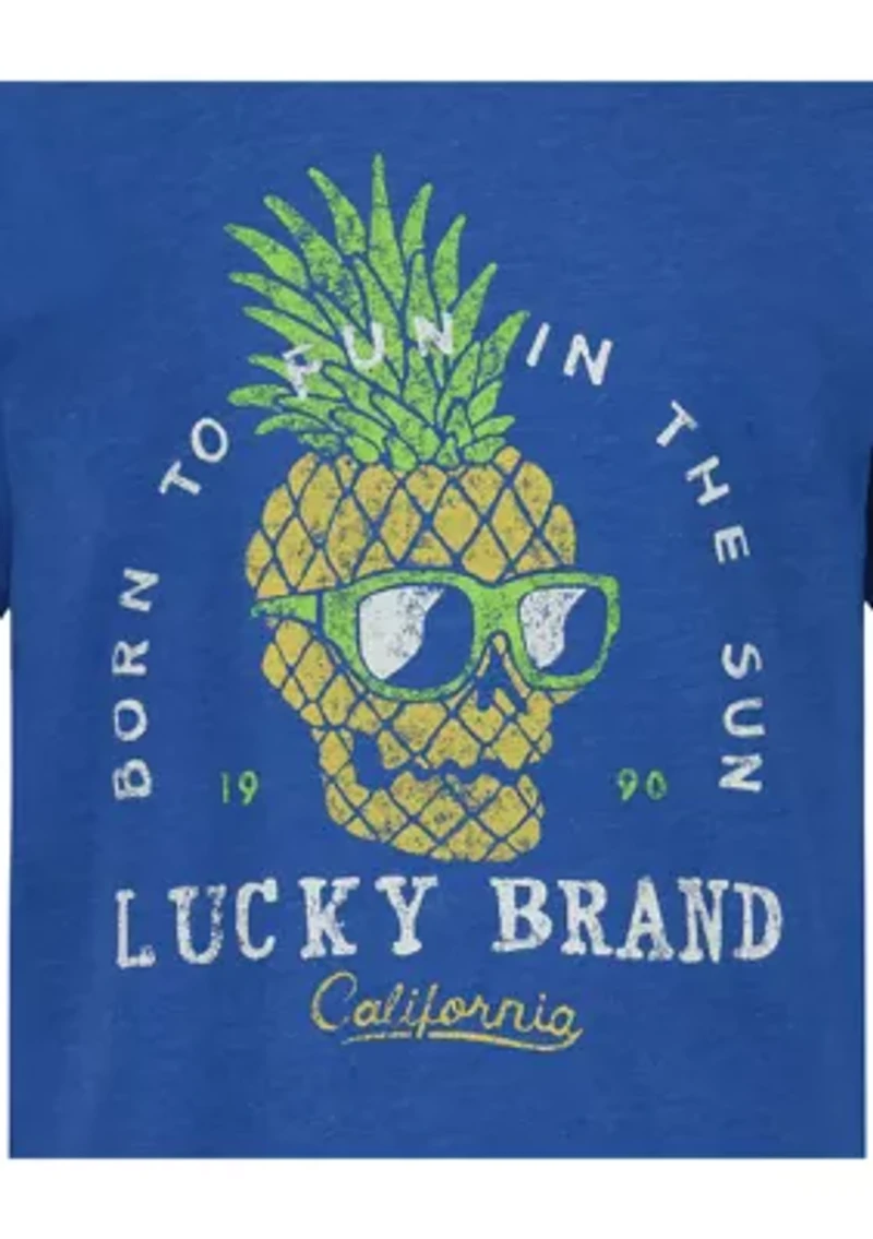Boys 8-20 Pineapple Graphic T-Shirt