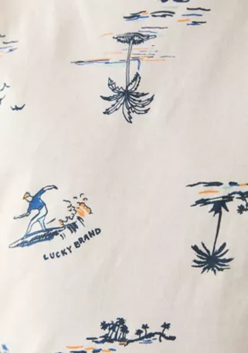 Boys 8-20 Short Sleeve Surfer Print T-Shirt