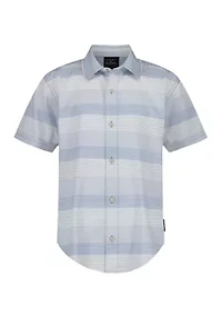 Boys 8-20 Varied Stripe Shirt