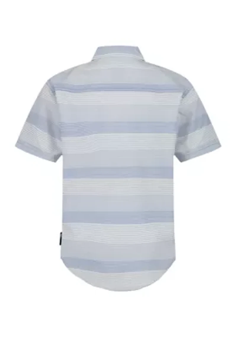 Boys 8-20 Varied Stripe Shirt