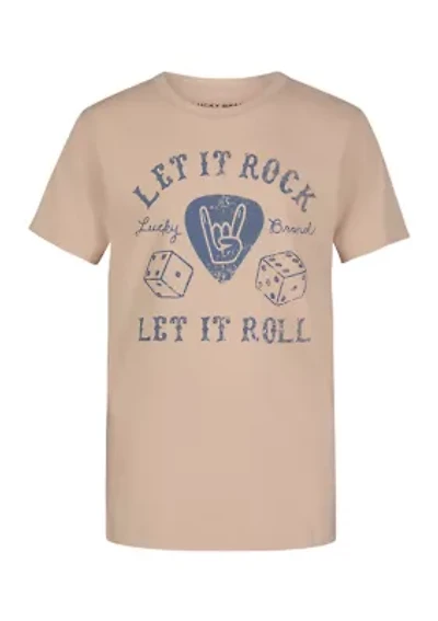 Boys 8-20 Let It Rock Graphic T-Shirt
