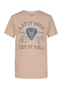 Boys 8-20 Let It Rock Graphic T-Shirt