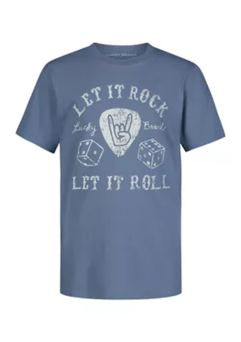 Boys 8-20 Let It Rock Graphic T-Shirt