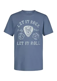 Boys 8-20 Let It Rock Graphic T-Shirt
