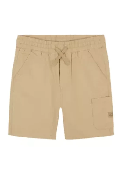 Boys 8-20 Solid Cargo Shorts