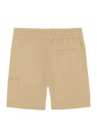 Boys 8-20 Solid Cargo Shorts