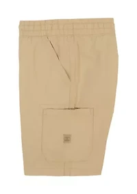 Boys 8-20 Solid Cargo Shorts