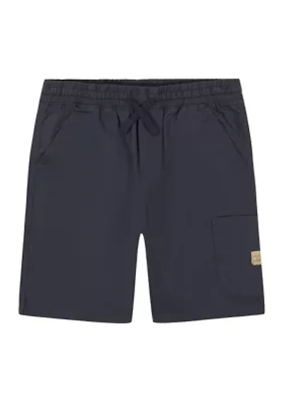 Boys 8-20 Solid Cargo Shorts