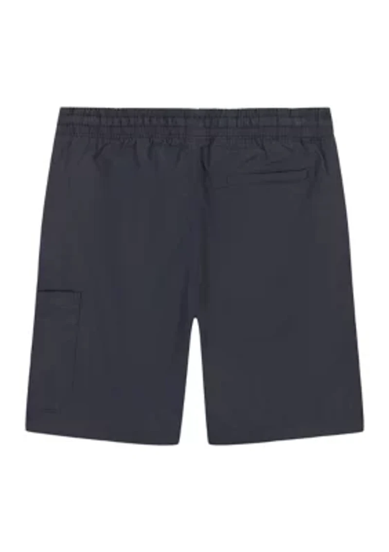 Boys 8-20 Solid Cargo Shorts