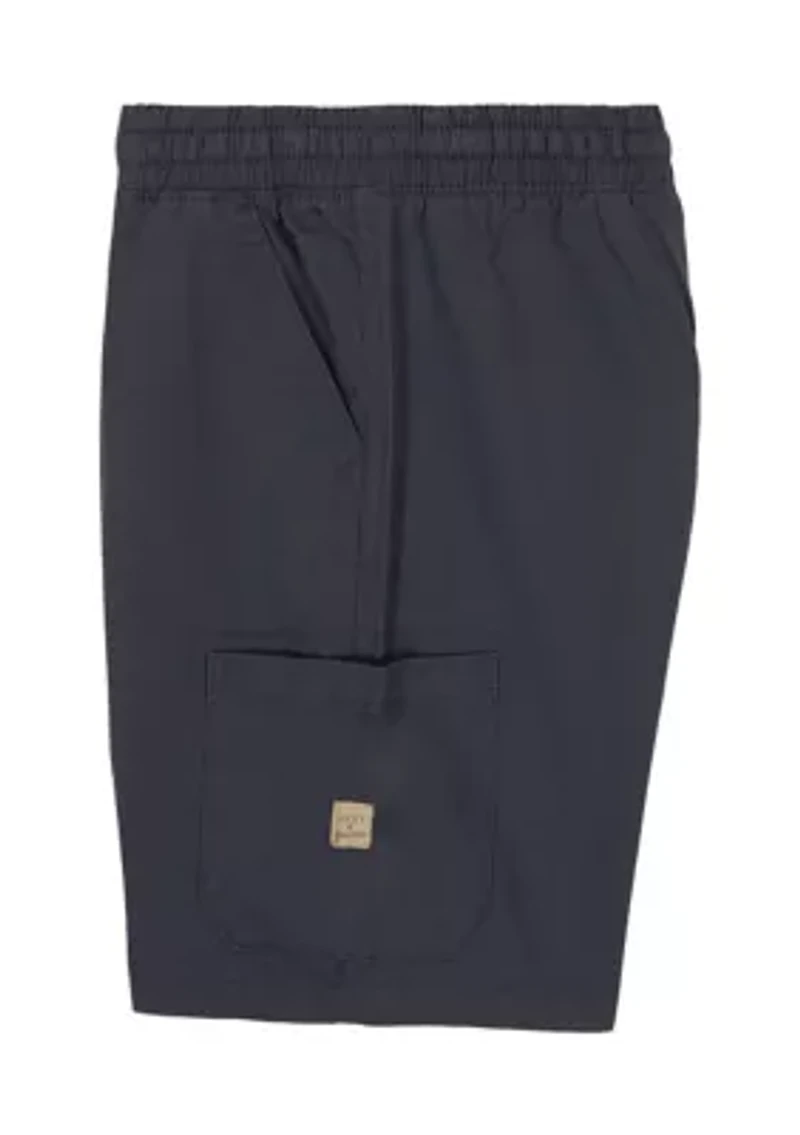 Boys 8-20 Solid Cargo Shorts