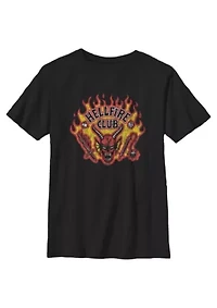 Hellfire Club Scratch Graphic T-Shirt