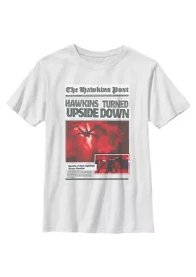 The Hawkins Post Graphic T-Shirt