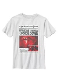 The Hawkins Post Graphic T-Shirt