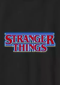 Glow Logo Stranger Things Graphic T-Shirt