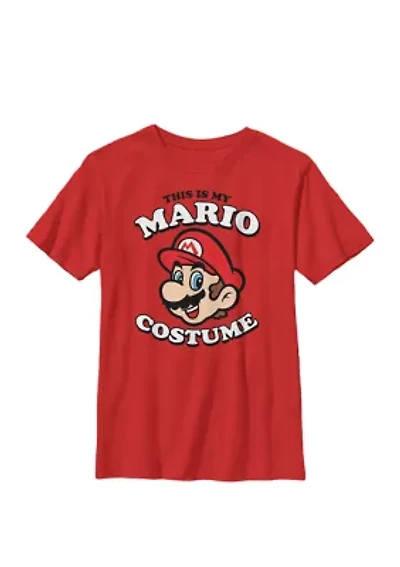 Super Mario My Costume Crew Graphic T-Shirt