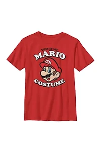 Super Mario My Costume Crew Graphic T-Shirt