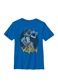 Defender Of The Universe Best Circle Portrait Crew Graphic T-Shirt