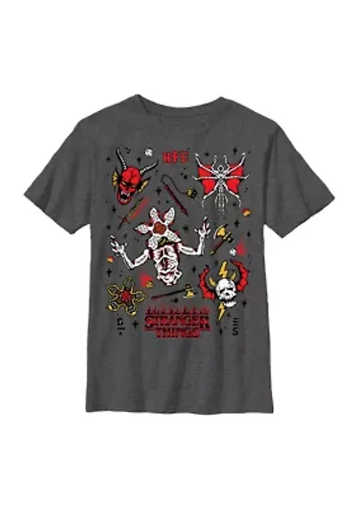 Stranger Flash Sheet Graphic T-Shirt