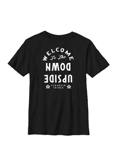 Welcome To The Upside Down Graphic T-Shirt