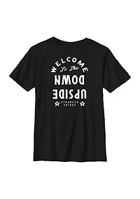 Welcome To The Upside Down Graphic T-Shirt