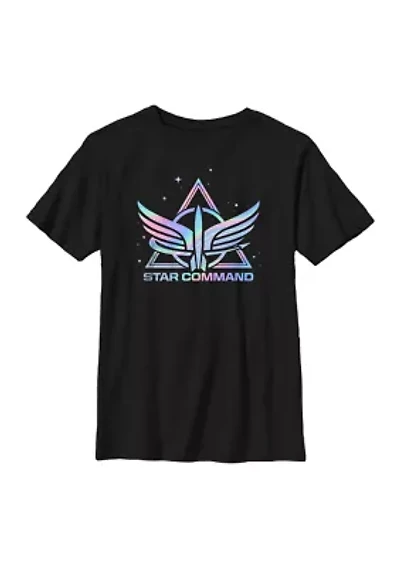 Star Command Holographic Graphic T-Shirt