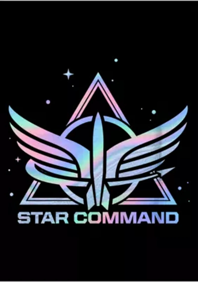 Star Command Holographic Graphic T-Shirt