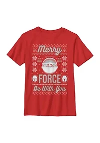 Boys 4-7  Merry Force Child Graphic Top