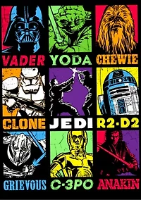 Boys 4-7 Star Wars Revenge Players Top