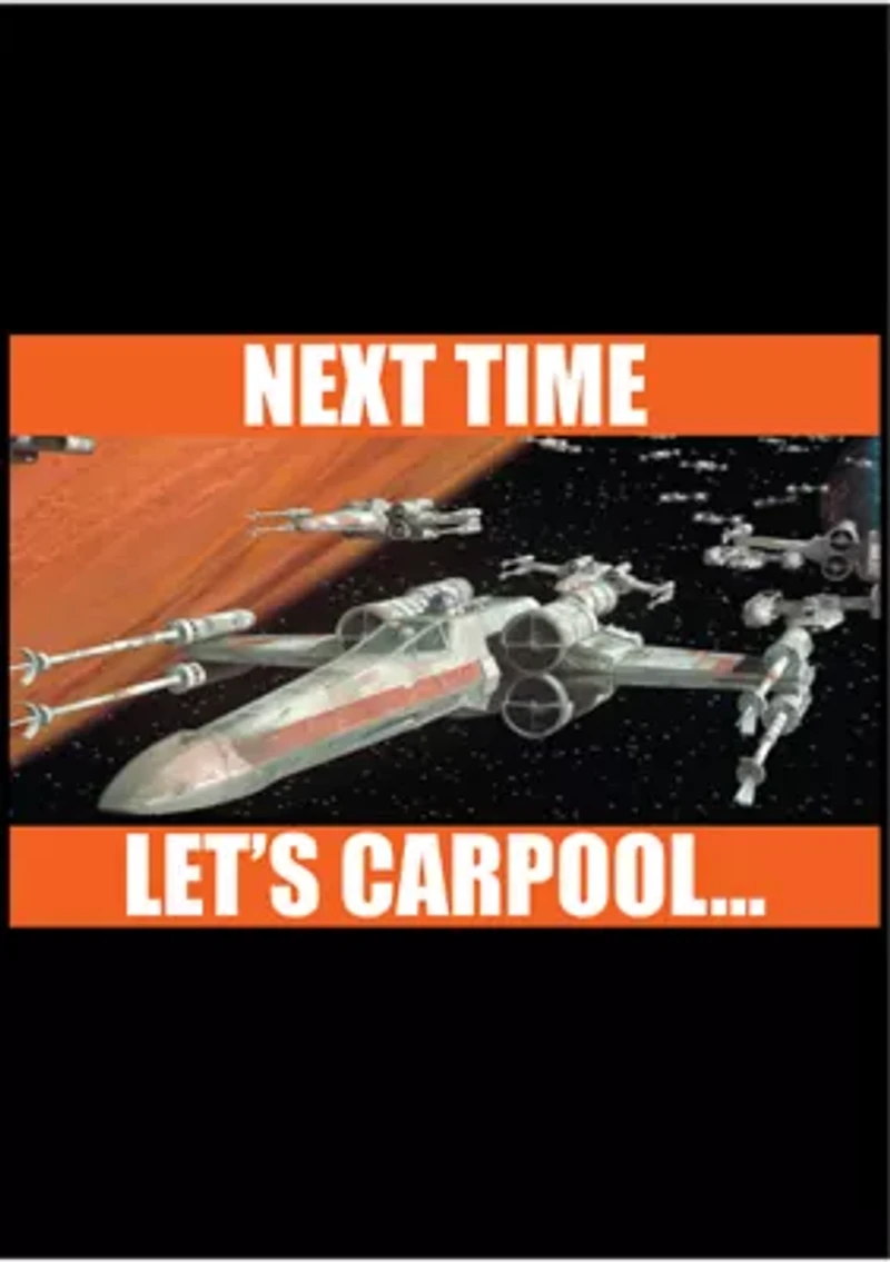 Boys 4-7  Next Time Let's Carpool Graphic Top