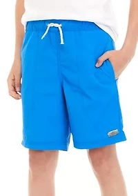 Boys 8-20 5" Pull On shorts
