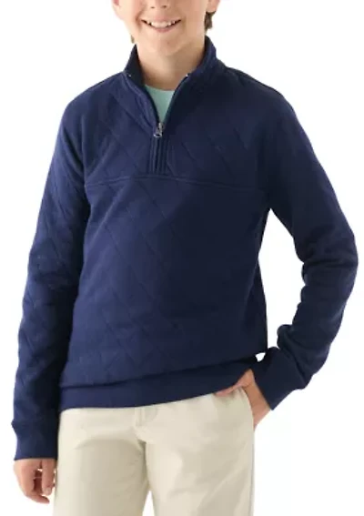 Boys 8-20 Quarter Zip Pullover