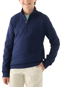 Boys 8-20 Quarter Zip Pullover